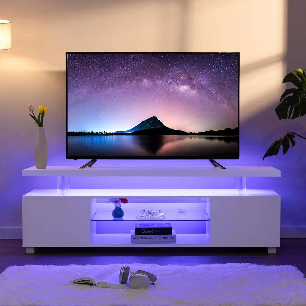 TV Stands for Living Room LED with Storage for 65/70/75 inch TVs.