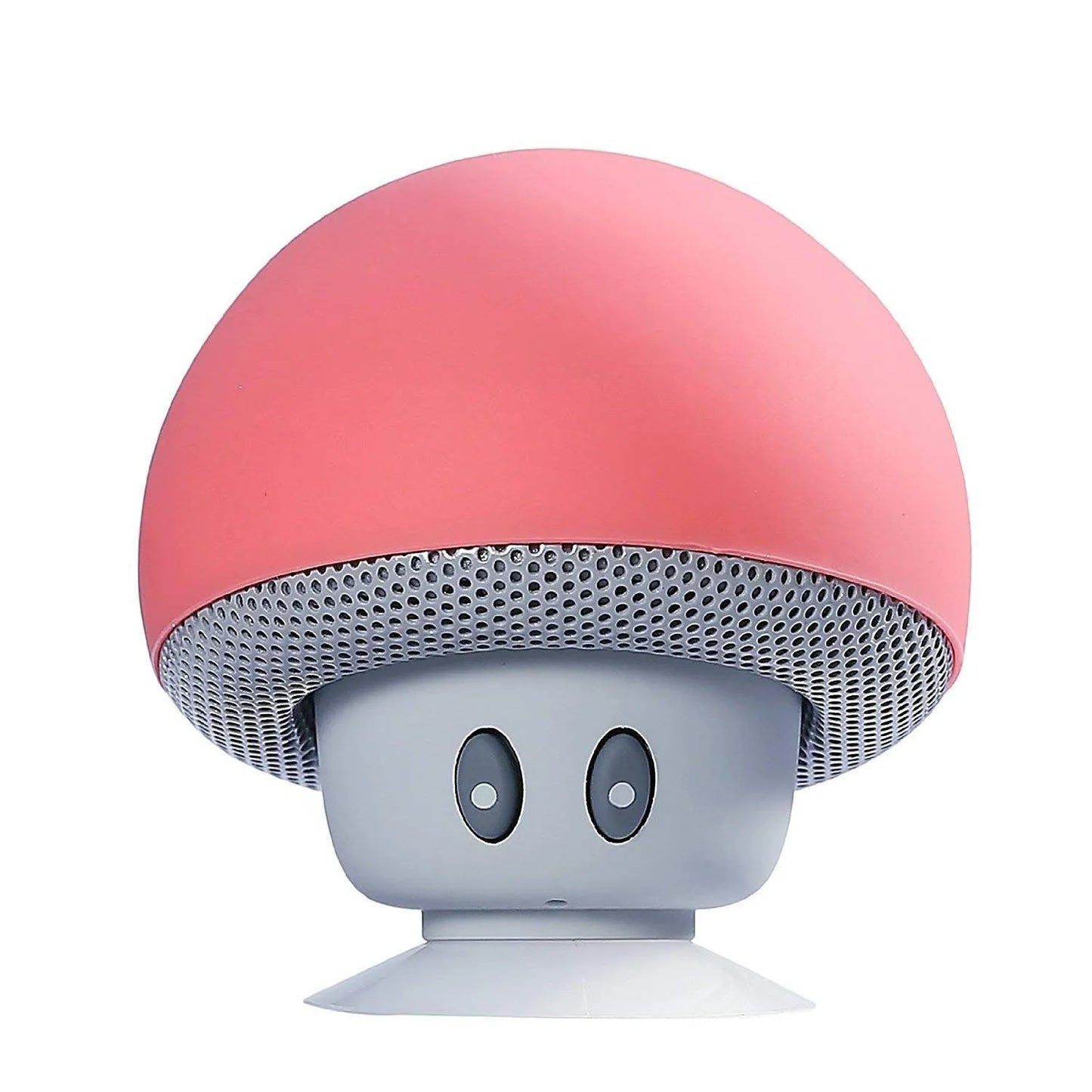 Mini Bluetooth Speakers Cute Mushroom Design Portable Wireless Sound Box For PC Suction Cup Phone Holder Walkman for Girls Pink