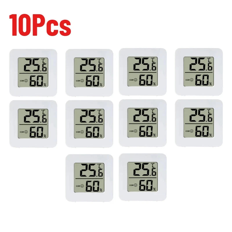 Digital Hygrometer Thermometer Indoor Thermometer Temperature Gauge Mini LCD Weather Station Sensor For Home Room Humidity Meter