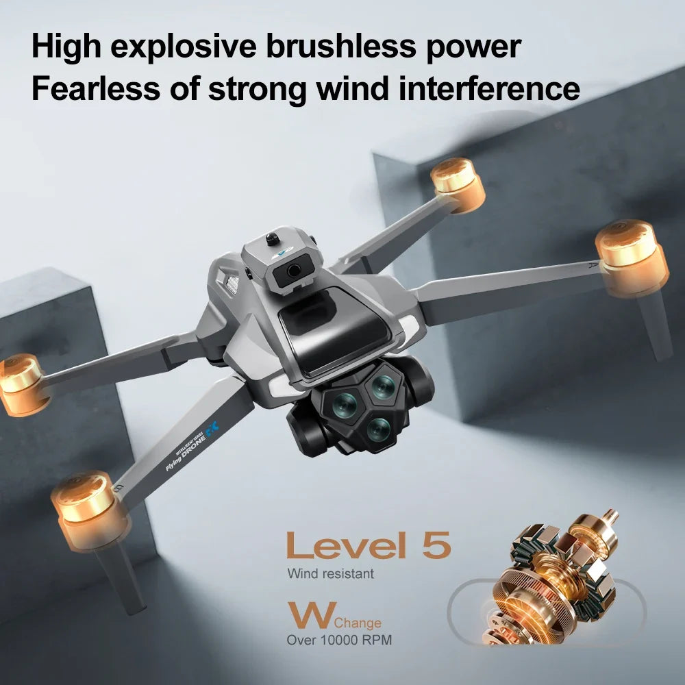 2026 New M66 Drone HD Folding Remote Control With Camera And Screen 5G FPV Camera Quadcopter Brushless Motor RC Quadcopter