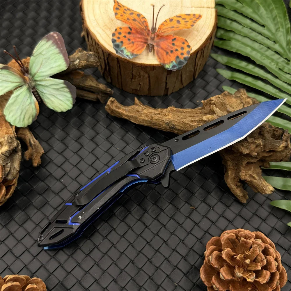Folding Pocket Knife Outdoor Multi-tool, High-hardness Folding Knife, Suitable for Camping and Hiking, Portable for Travel.