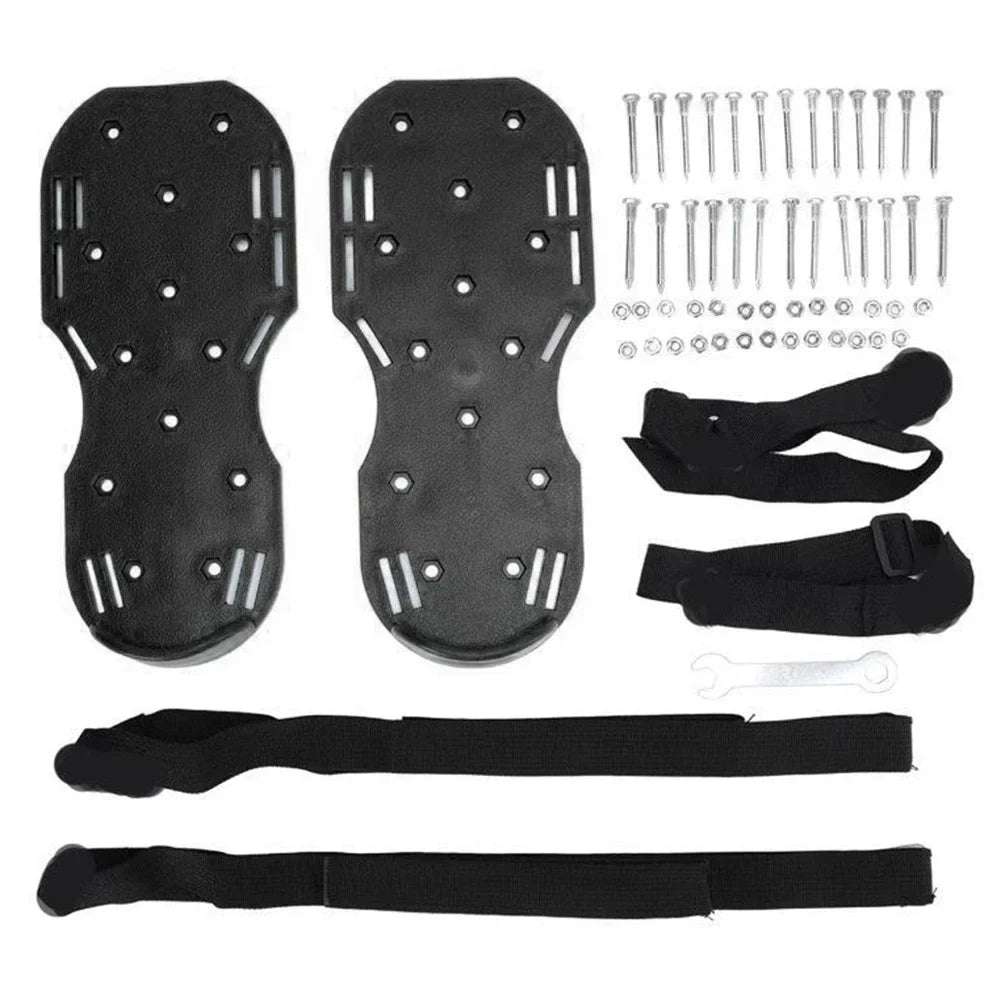Lawn Aerator Spikes Shoes Grass Cultivator Shoes Spikes Nail Aerators Yard Garden Tool Soil Scarifiers Shoes Grass Cultivator