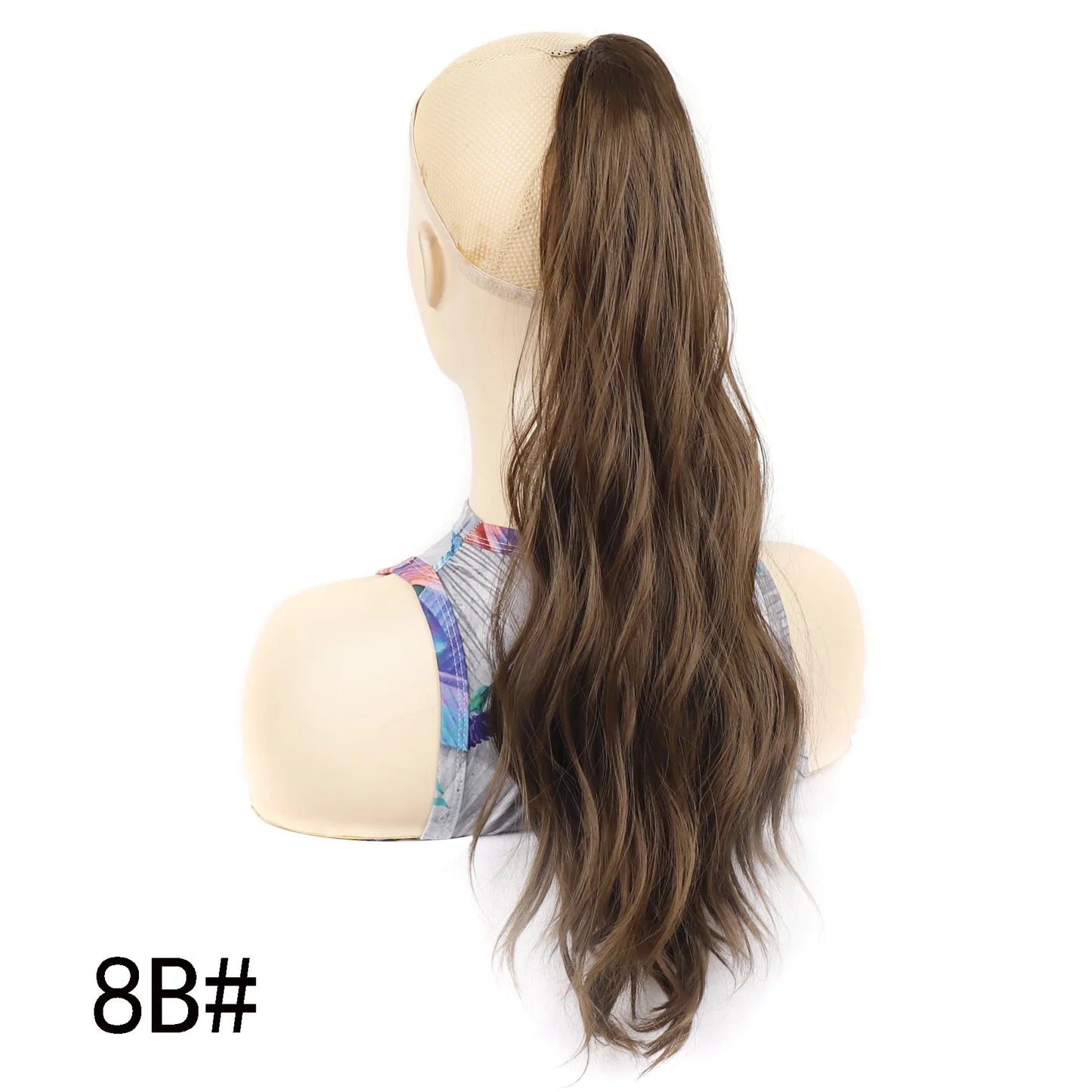 Ponytail Extension Claw Clip Hair Extensions Short Claw Ponytail Wavy Curly Clip In Ponytails Hairpiece for Women Christmas