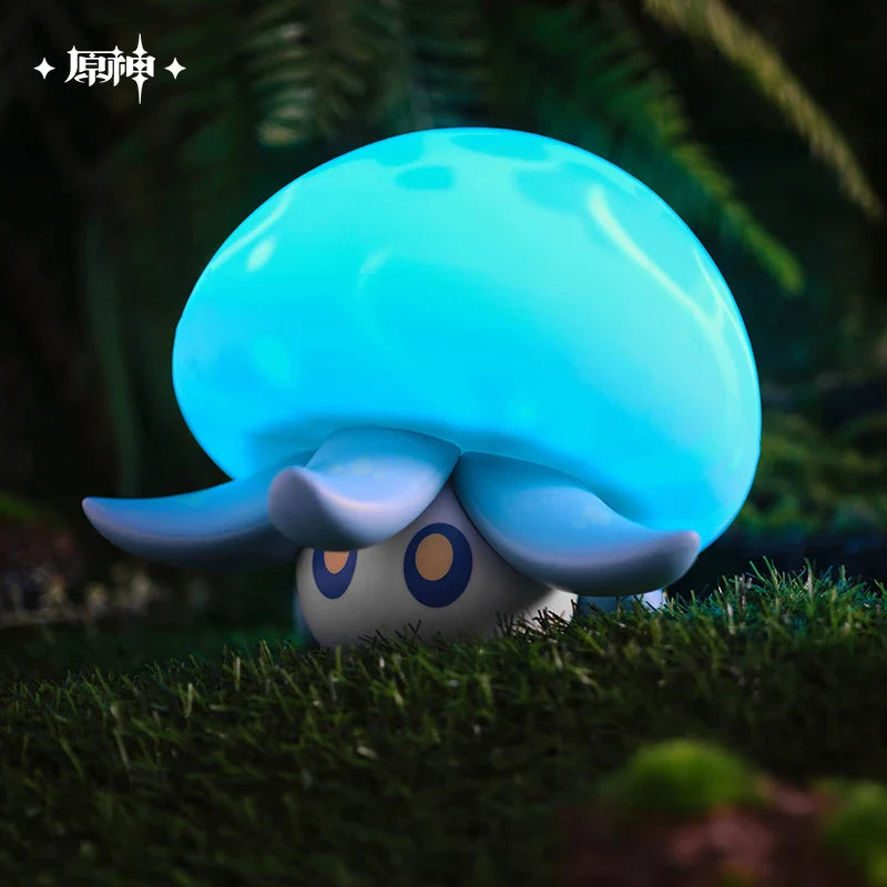 Genshin Impact Genuine Game Floating Water Mushroom Fungus Anime Character Night Light Children Bedside Lamp For Night Kids Gift