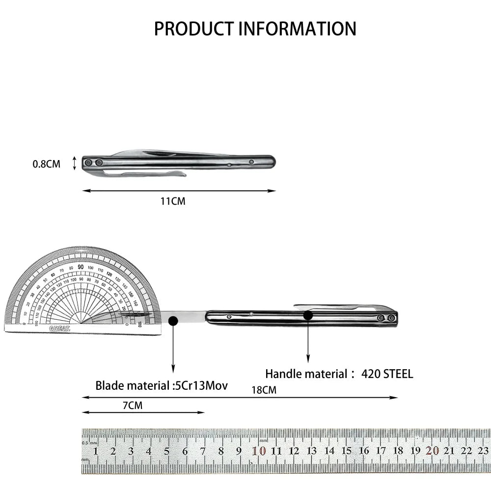 NEW High Quality Mini Folding Folding Knife 420 Steel Handle Portable Outdoor Knife Camping Knife Survival Cutting Defense Knife