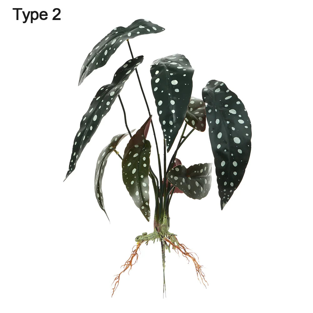 Home Decoration Desktop Ornament Party Supplies Simulation Greenery Plant Wall Artificial Hydroponic Plants With Root