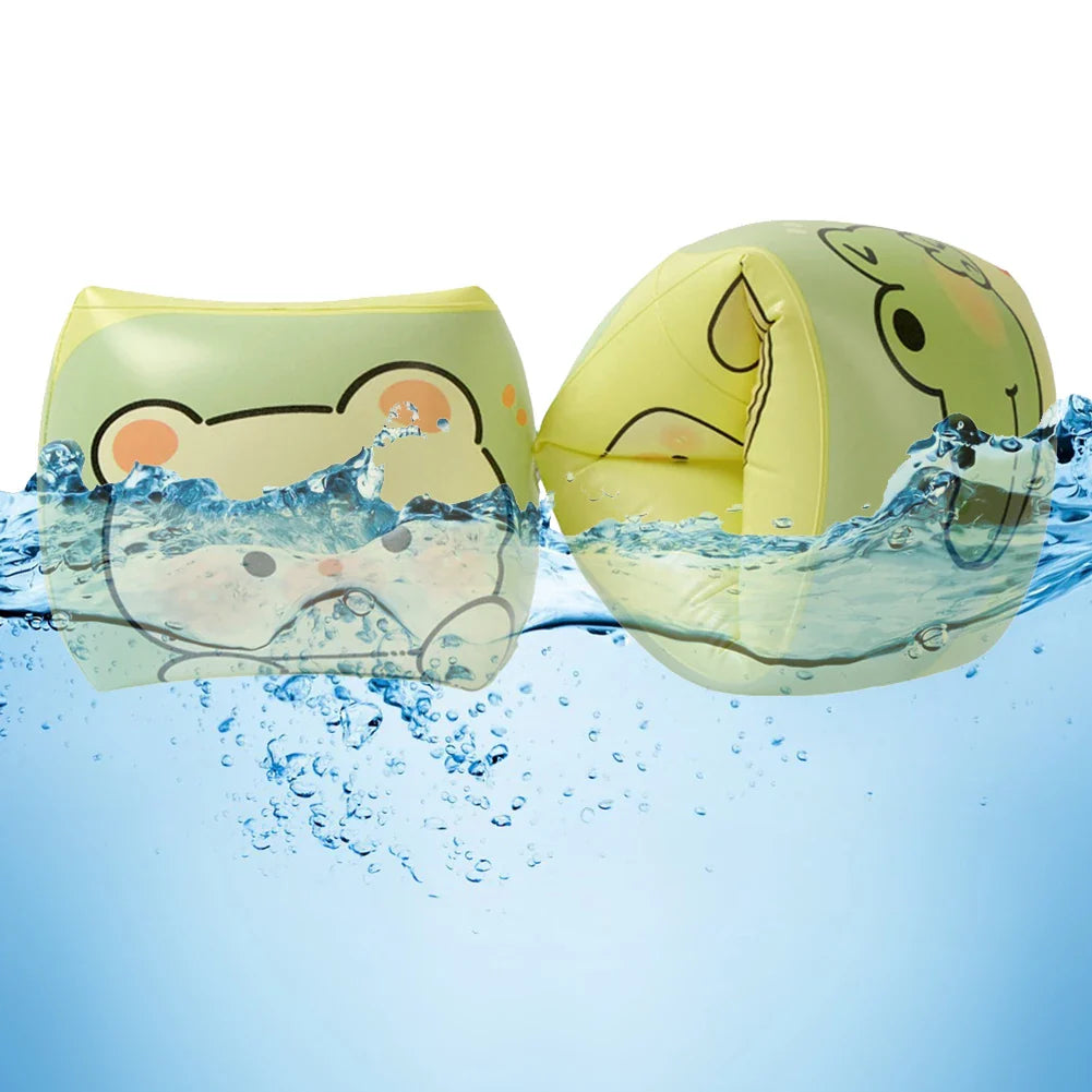 Cute Pool Floats Arm Bands Inflatable Swim Floater Sleeves Swimming Arm Float Rings for Kids Toddlers and Adults