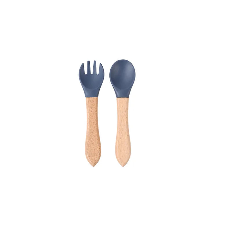 EtherealBe Children's Silicone Tableware Set - 8 Pieces
