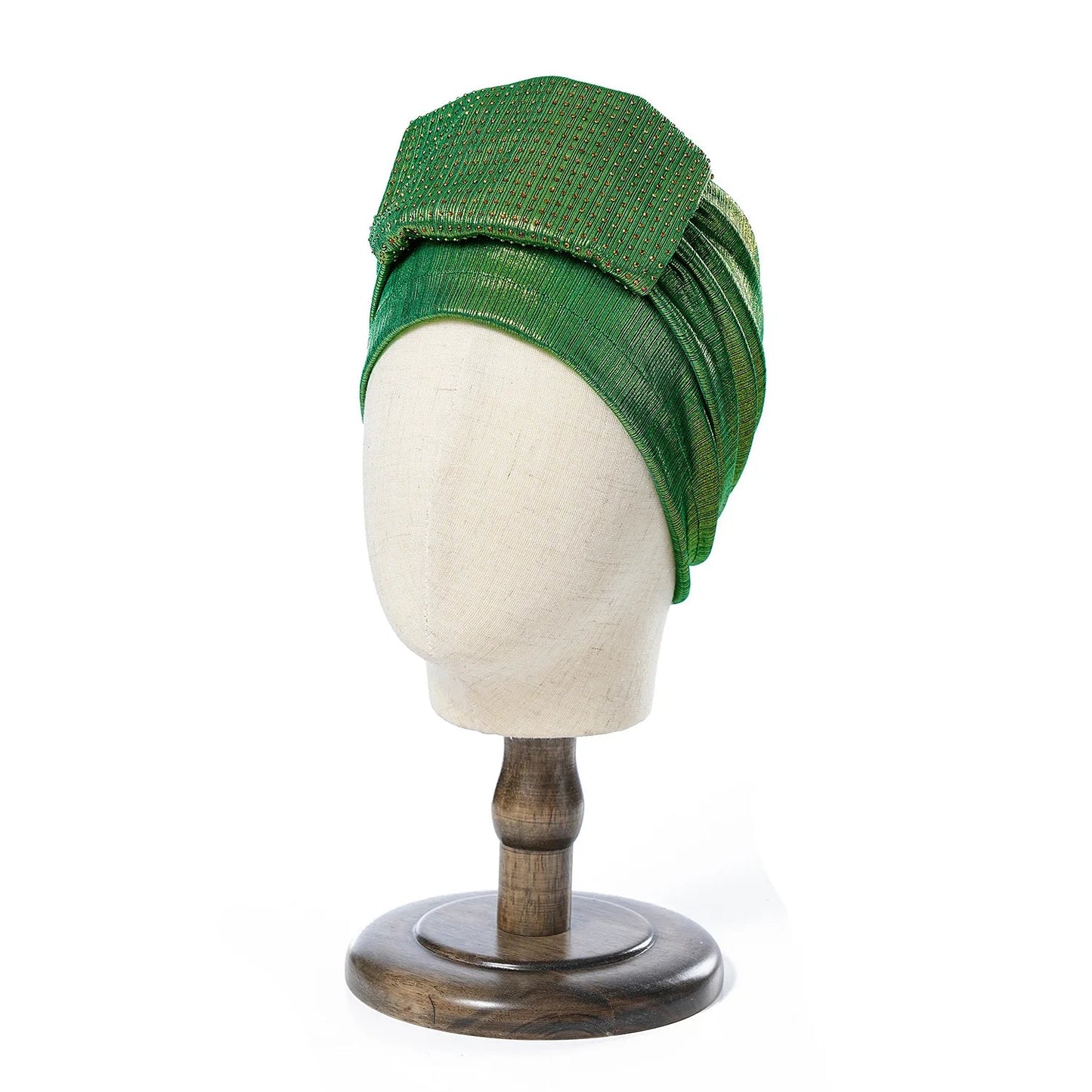 2024 New Glittering Rhinestones Turban Caps for Woman African Women Headtie Muslim Head Wraps Party Headpiece Hat