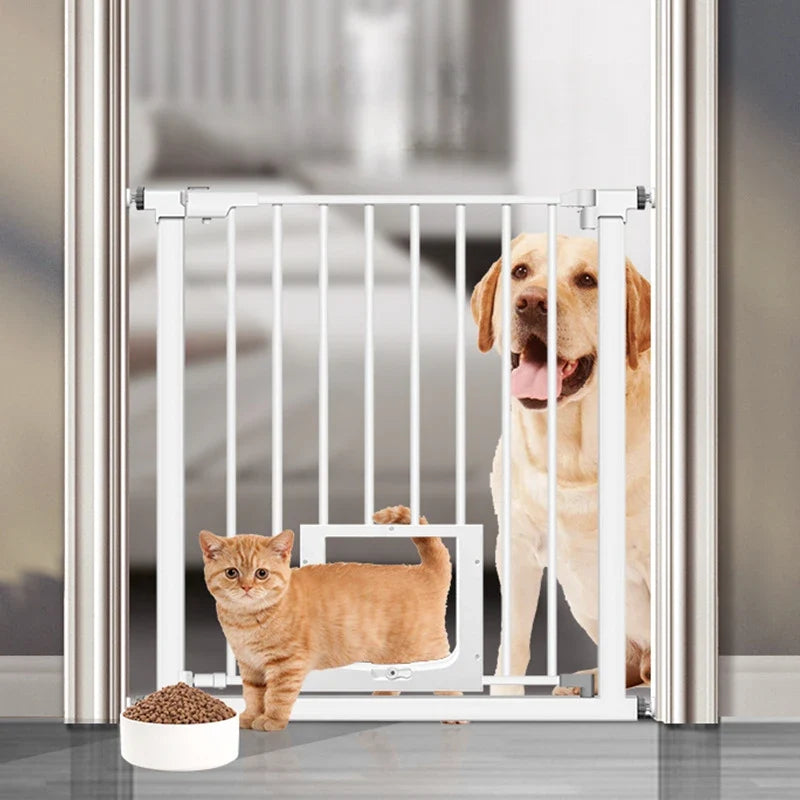 Dog Fence Portable 2-way Door Pet Fence Indoor Isolation Fence Multi Functional Household Small Medium-sized Pet Barrier Product