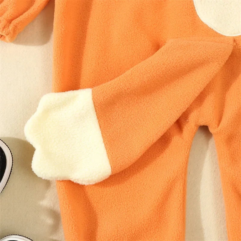 Cartoon Blue Orange Dog Costume for Toddler Baby Boys Girls Halloween