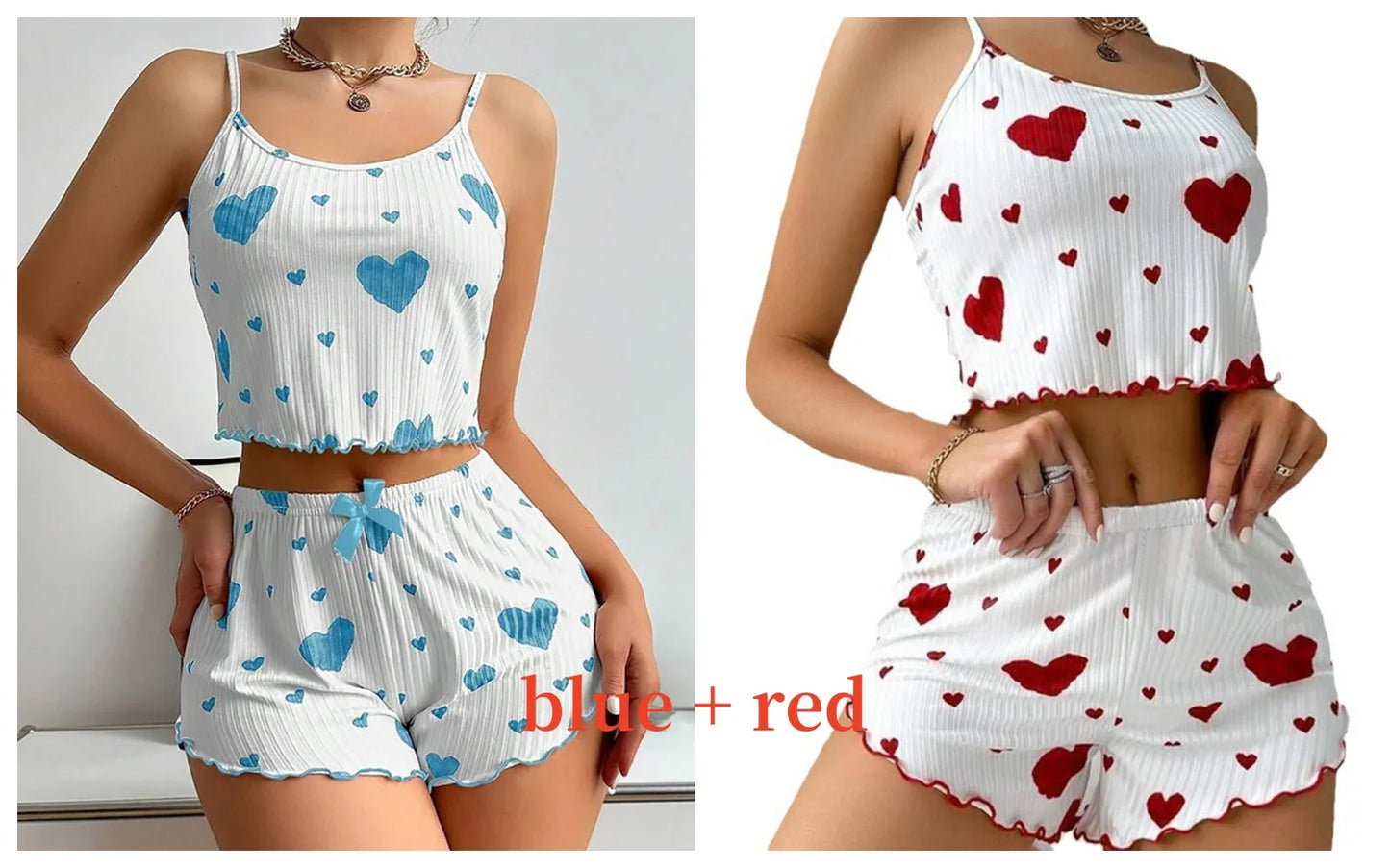 Women's Pajamas Set Sleepwear 2 PCS