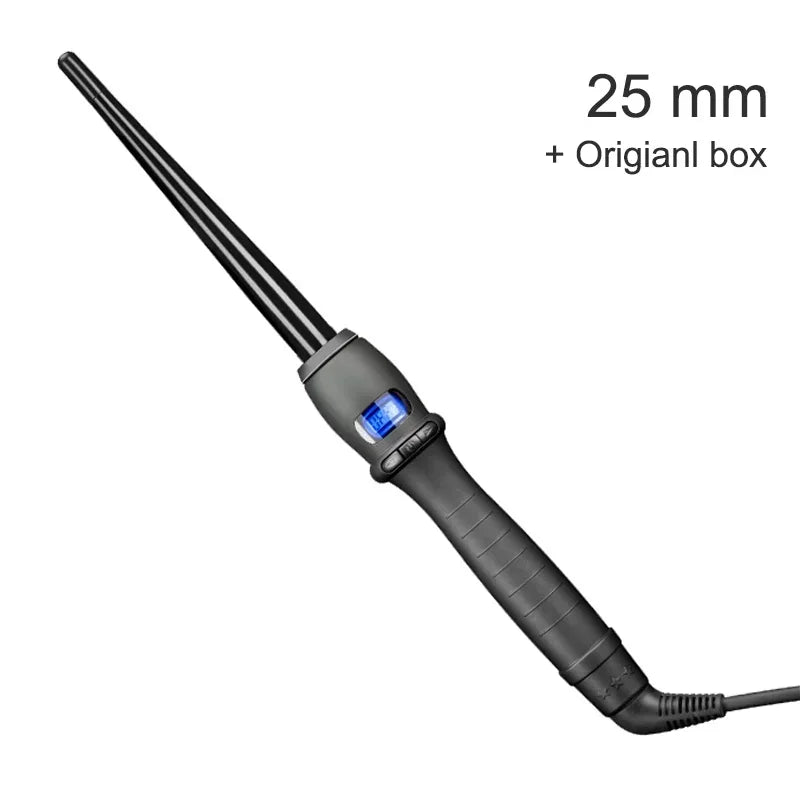 Aofeilei Ceramic Cone Hair Curling Iron Big Waver Electric Curl Hair