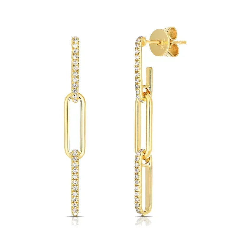 Cartilage 925 Silver Earrings Fashion C-shaped Zircon ear studs European American Geometric Piercing Earrings For Women Jewelry