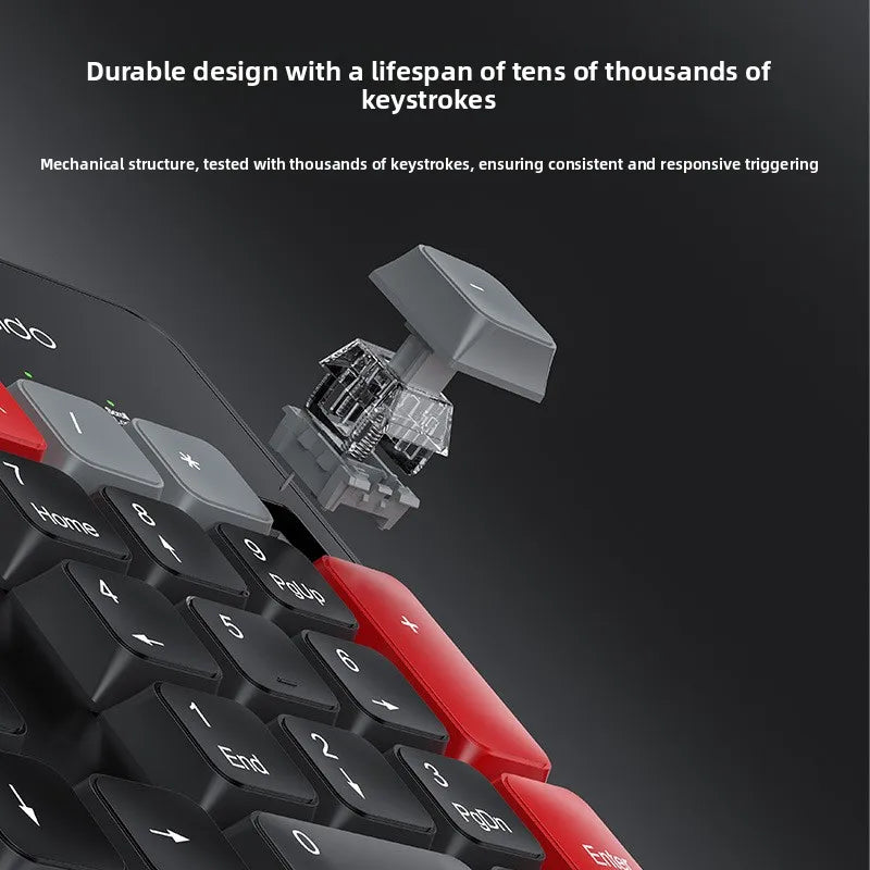 Wireless keyboard and mouse set, mechanical touch keyboard and mouse universal set, desktop computer laptop e-sports specific