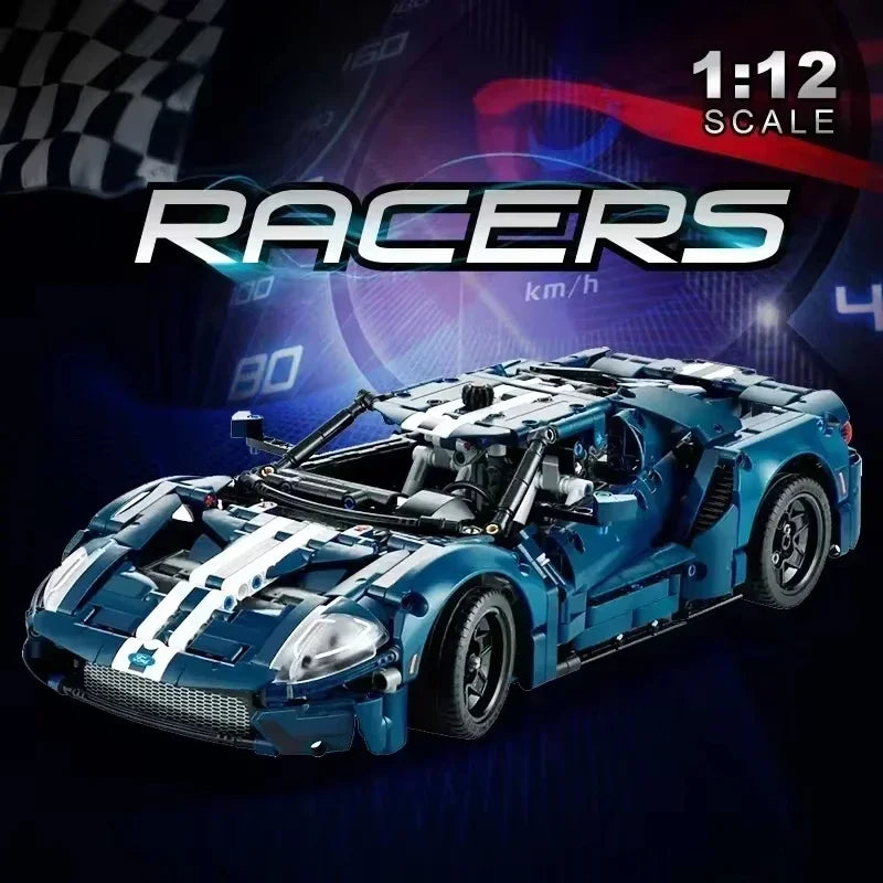 Technology Moc Technology Supercar Building Blocks Set Model Racing Car Assembly Brick Toys Suitable for Festive Gifts Christmas