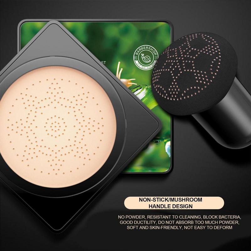 Mushroom Head CC Cream Snail Collagen CC Foundation Air Cushion CC Cream Foundation Concealer Lasting Makeup Moisturizing