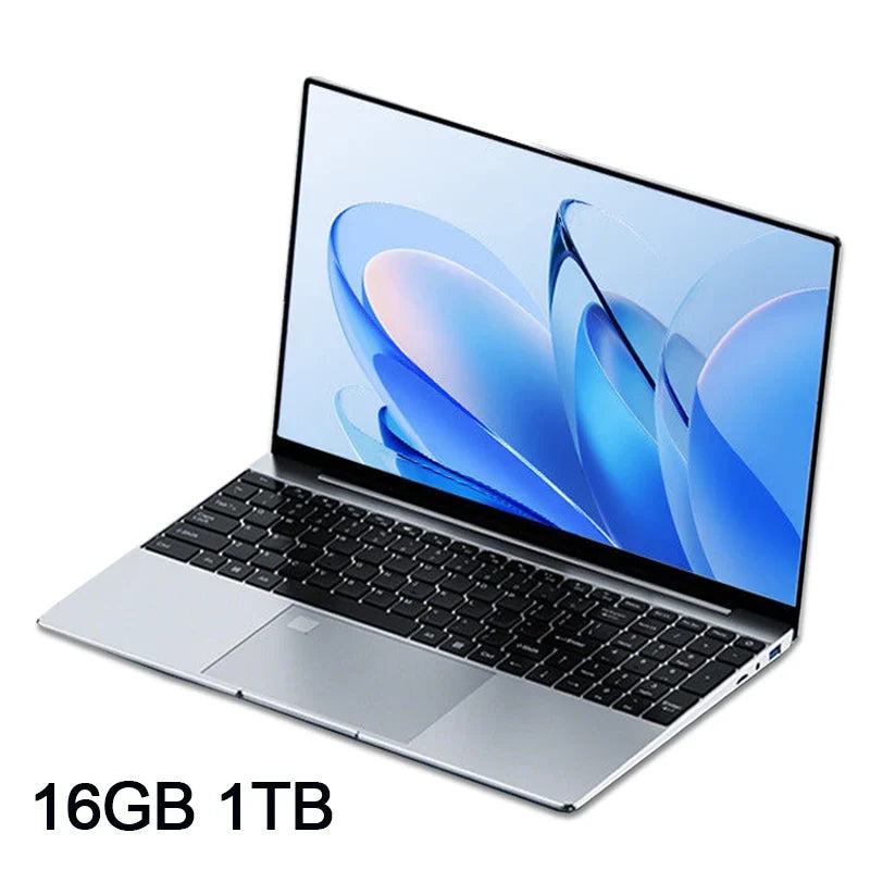 Ultra slim 15.6" Laptop Intel Core i9 10980HK  32GB 2TB Windows11 Office Fingerprint Unlock Gaming Portable Notebook Computer PC