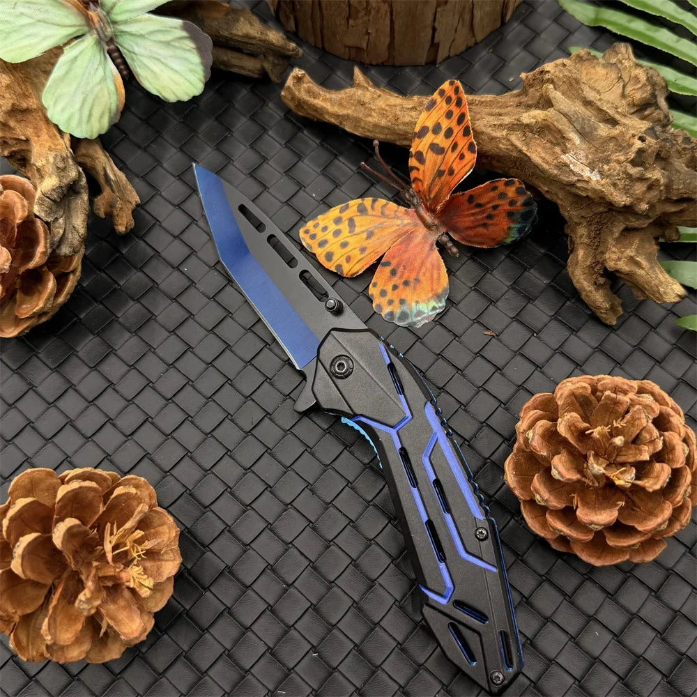 Folding Pocket Knife Outdoor Multi-tool, High-hardness Folding Knife, Suitable for Camping and Hiking, Portable for Travel.