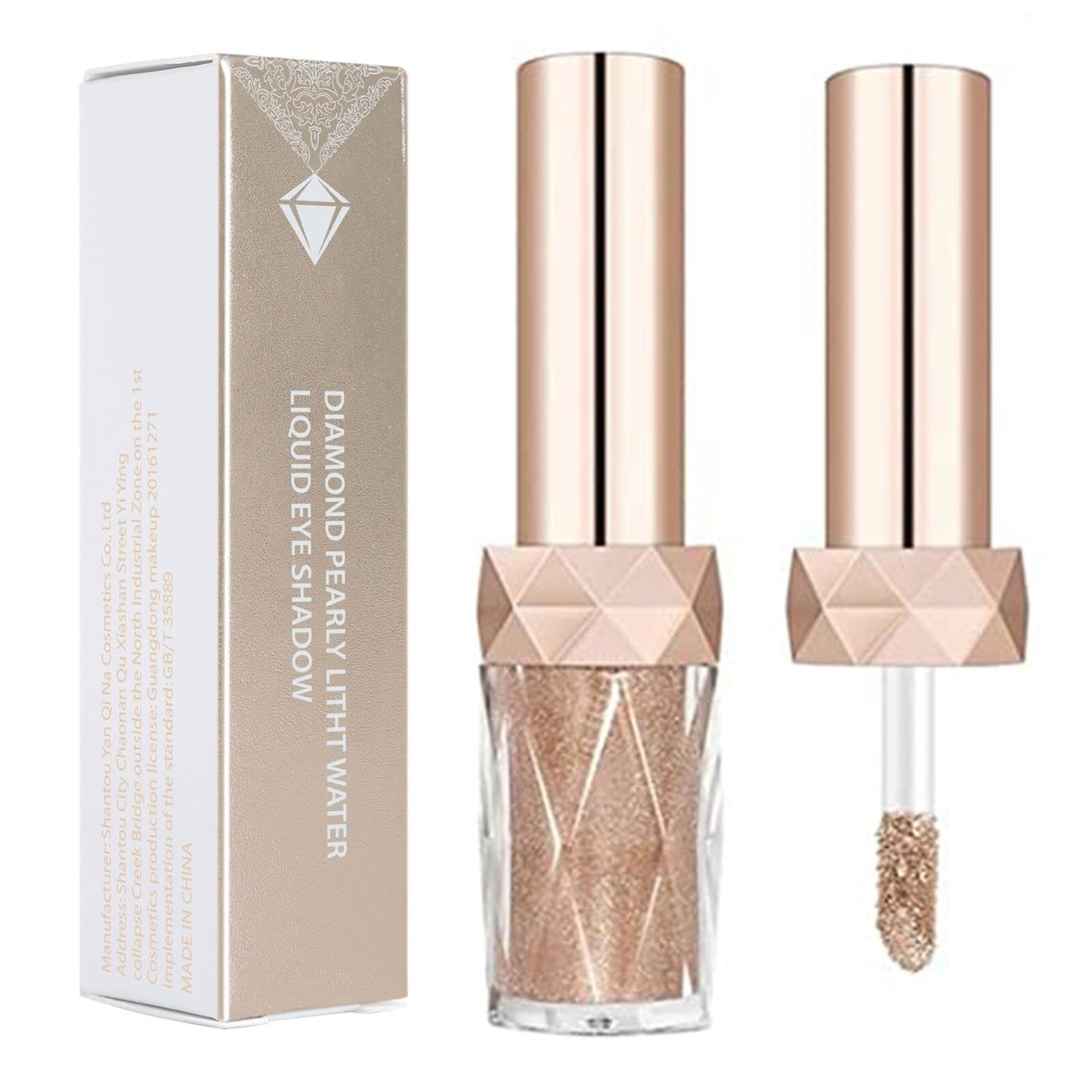 Liquid Glitter Eyeshadow High Pigment Shimmer Eye Shadow 6 Colors Long-lasting Makeup For Eyeliner Highlight Blush