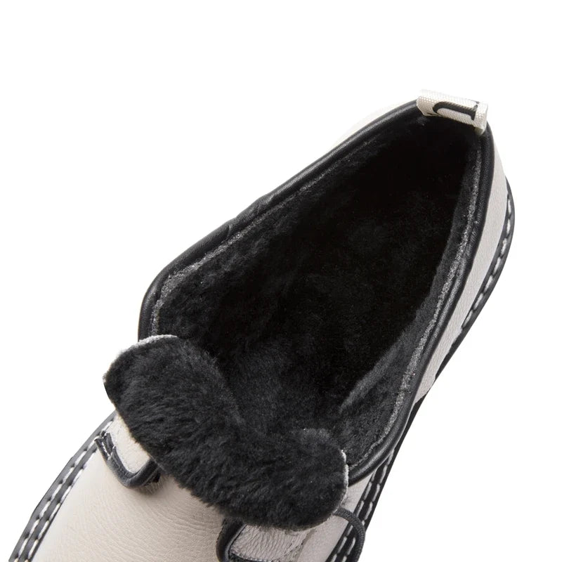 Retro Women Shoes Genuine Leather 2026 New Spring British Style Student Shoes Wild Thick Large Size 41 42 43 Ladies Oxford Shoes