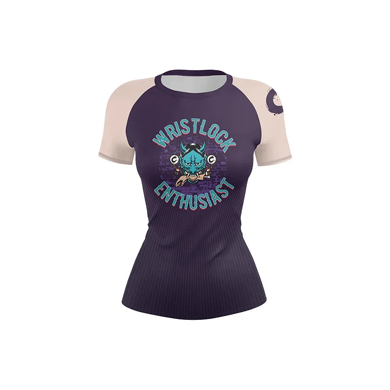 2025 Cody Lunidn Fashion Cartoon Printing Clothes for Women MMA Fighting Running Sports Rash Guard Wear Resistant 4-Piece Sets