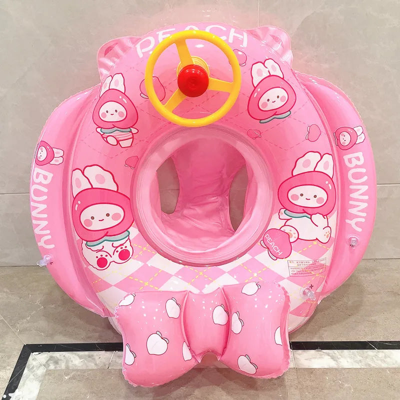 ROOXIN Inflatable Swim Ring Tube Baby Kid's Swimming Circle Pool Float Seat Beach Water Play Equipment