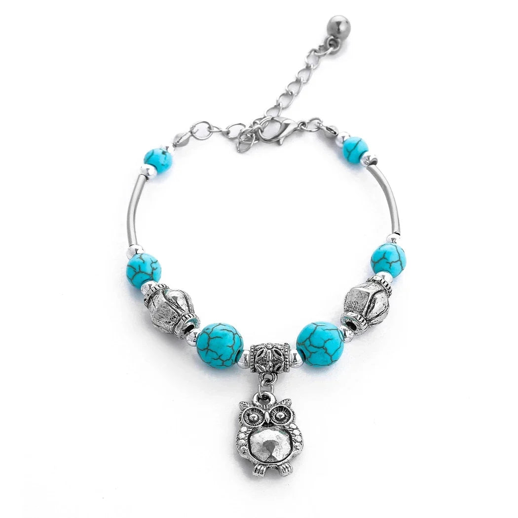 Gypsy Bohemian Coin Bracelets for Women Metal Vintage Flower Statement Bracelets Festival Turkish Beach Jewelry Tribal Ethnic