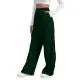 Women’s Drawstring Sweatpants Wide Straight Leg Pants Solid Color Sweatpants Casual Pants For Women 2024 Spring Emale Clothes