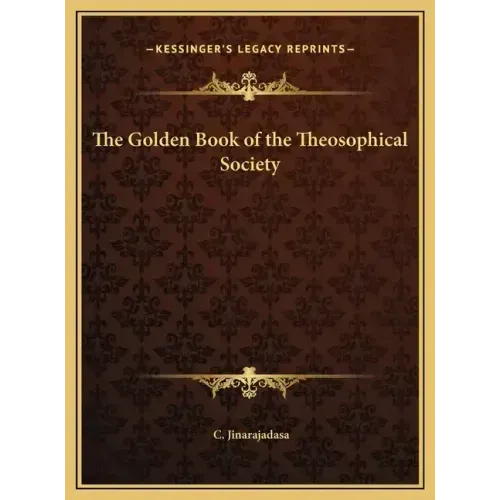 The Golden Book of the Theosophical Society