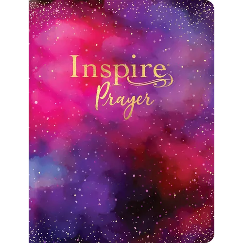 Inspire Prayer Bible Giant Print Nlt, Filament Enabled (Leatherlike, Purple): The Bible for Coloring & Creative Journaling