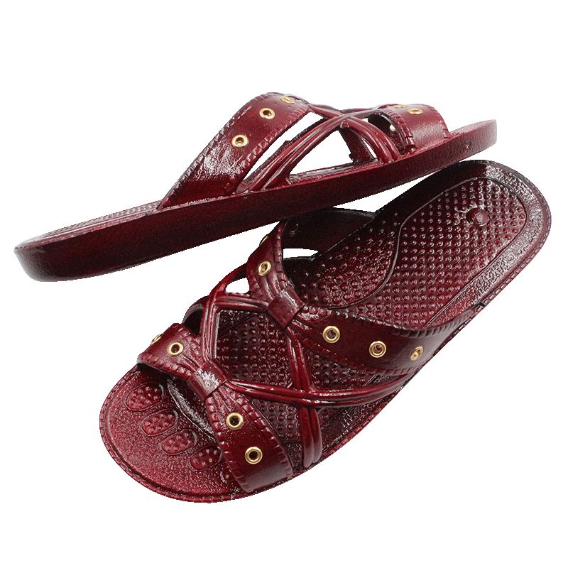mom slipper Plastic soft sole Shoes for the elderly non-slip outdoor Flat bottom Middle aged and elderly Women's Shoes grandma Wear out Sandals Sandals