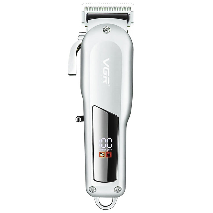 VGR V-278 10W USB Metal Electric Hair Clipper with LED Digital Display, V-278 (Gold), V-278 (Silver)