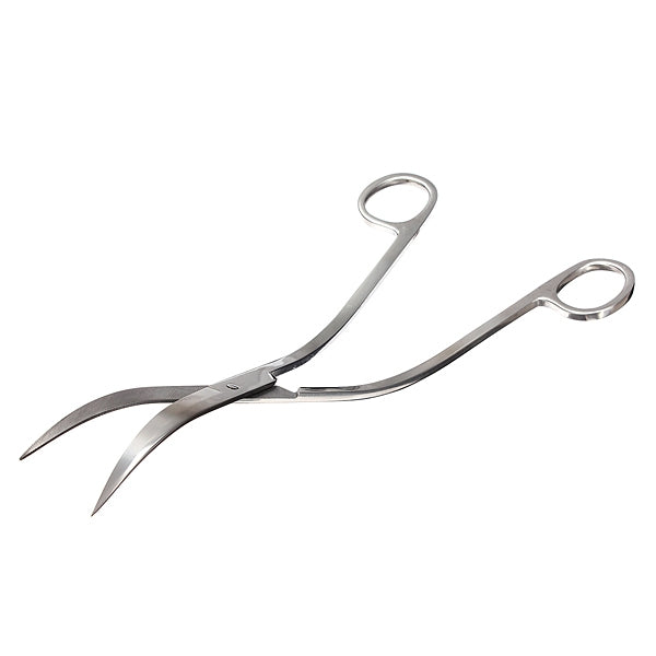 Water Grass Tool Aquarium Stainless Steel Wave Shaped Scissors Lengthened Tweezers, Wave Shaped Scissors