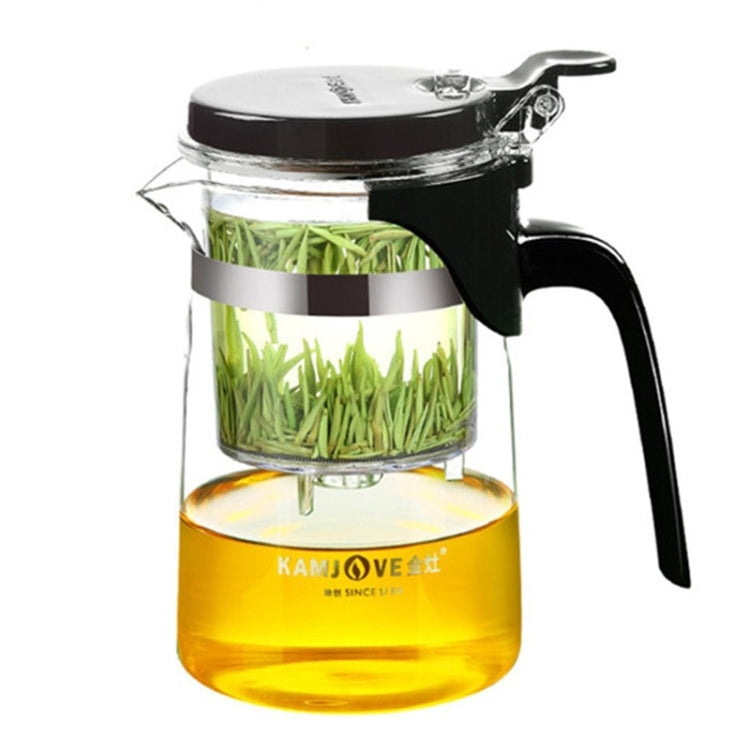 KAMJOVE Elegant Cup Bubble Teapot Office Flower Teapot Heat-resistant Glass Tea Set, K-200 400ML, K-201 500ML, K-202 750ML, K-203 600ML, K-204 600ML, K-205 900ML