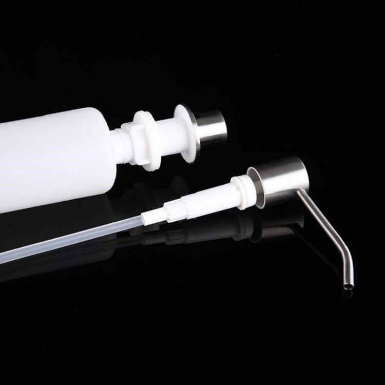 Stainless Steel Sink Soap Dispenser Sishwashing Liquid Hand Soap Bottle, Sink Soap Dispenser Bottle