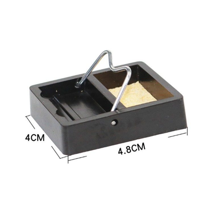 2 PCS Small Square Soldering Iron Frame Bakelite Simple Soldering Iron Bracket, Iron Bracket