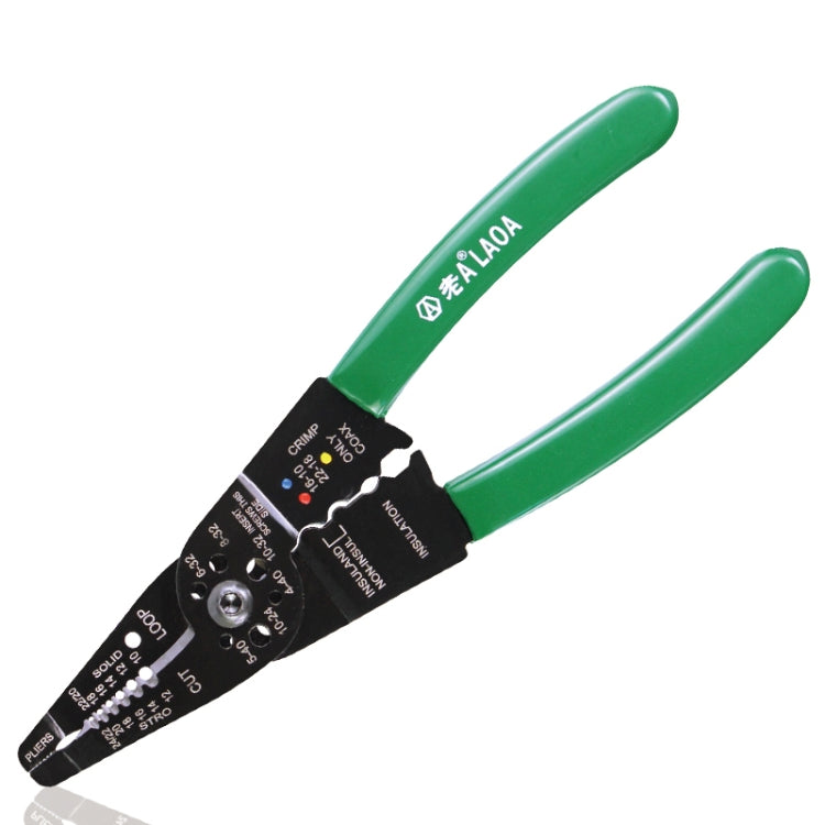 8 Inch Multi-function Cable Insulation Cutting Wire Stripper Electrician Repair Tool, 8 Inch Wire Stripper