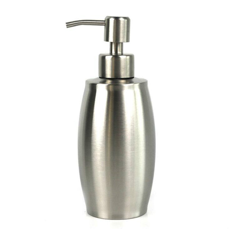 Stainless Steel Soap Dispenser Oval Hand Sanitizer Bottle, SH158
