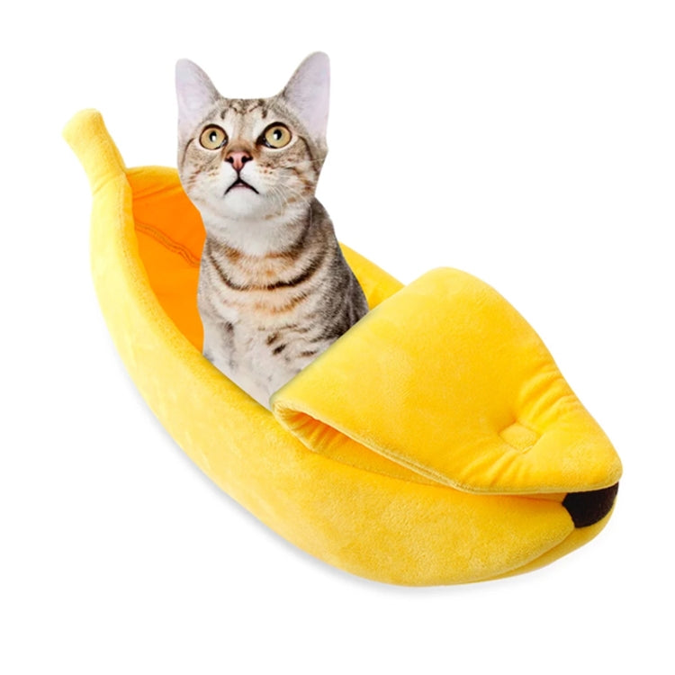 Creative Kennel Banana Shape Cat Litter Winter Warm Pet Nest, S, M, L, XL