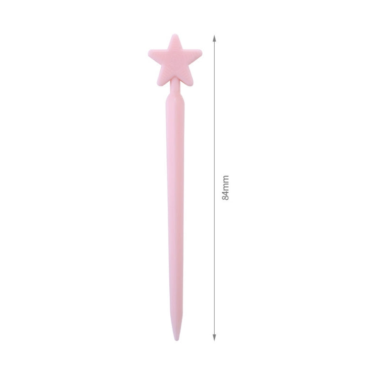 Creative Animal Cartoon Fruit Cake Fork Sign, Random Color Delivery