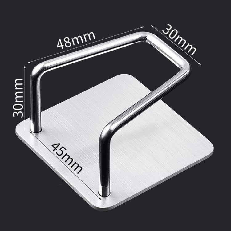 Stainless Steel Sponge Drain Rack Storage Rack Kitchen Bathroom Organizer Rack, 5.4x5.4x3cm