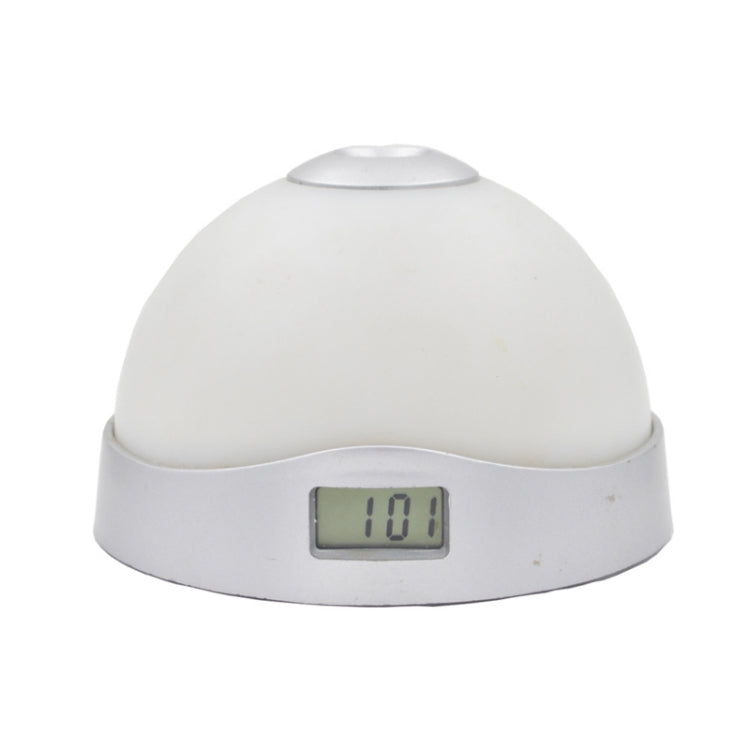 Lazy Magic Colorful Luminous Projection Clock LED Hemisphere Alarm Clock, Lazy Magic Clock