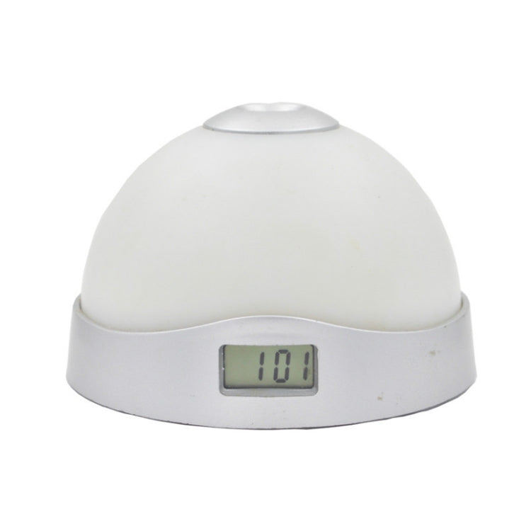 Lazy Magic Colorful Luminous Projection Clock LED Hemisphere Alarm Clock, Lazy Magic Clock