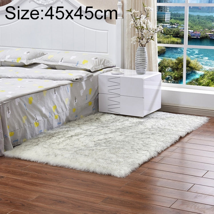 Luxury Rectangle Square Soft Artificial Wool Sheepskin Fluffy Rug Fur Carpet, 30x30cm, 40x40cm, 50x50cm, 60x90cm, 60x120cm, 60x150cm, 60x60cm, 60x180cm, 70x180cm, 80x180cm, 45x45cm, 100x180cm, 55x55cm, 120x160cm