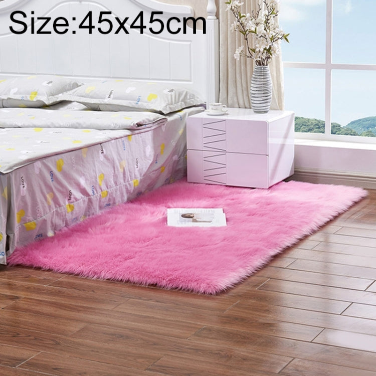 Luxury Rectangle Square Soft Artificial Wool Sheepskin Fluffy Rug Fur Carpet, 30x30cm, 40x40cm, 50x50cm, 60x90cm, 60x120cm, 60x150cm, 60x60cm, 60x180cm, 70x180cm, 80x180cm, 45x45cm, 100x180cm, 55x55cm, 120x160cm