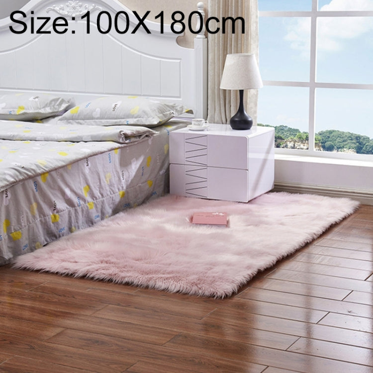 Luxury Rectangle Square Soft Artificial Wool Sheepskin Fluffy Rug Fur Carpet, 30x30cm, 40x40cm, 50x50cm, 60x90cm, 60x120cm, 60x150cm, 60x60cm, 60x180cm, 70x180cm, 80x180cm, 45x45cm, 100x180cm, 55x55cm, 120x160cm