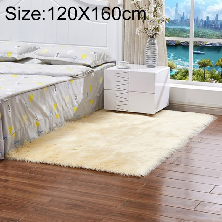 Luxury Rectangle Square Soft Artificial Wool Sheepskin Fluffy Rug Fur Carpet, 30x30cm, 40x40cm, 50x50cm, 60x90cm, 60x120cm, 60x150cm, 60x60cm, 60x180cm, 70x180cm, 80x180cm, 45x45cm, 100x180cm, 55x55cm, 120x160cm