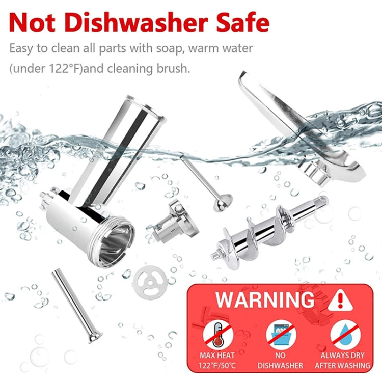 For KitchenAid Home Meat Grinders Making Accessories Tool Set, KA Meat Grinder Pass