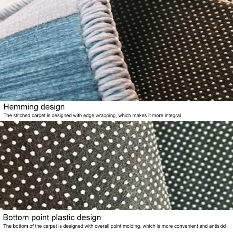 Simple Modern Abstract Lattice Carpets Living Room Bedroom Floor Mat, 40x60cm, 50x80cm, 60x90cm, 80x120cm, 80x160cm, 140x200cm, 160x230cm, 180x260cm, 200x300cm